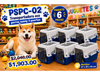 PAQ 6 PIEZAS TRANSPORTADORA ECO PERROS SUNNY 2 PUERTAS