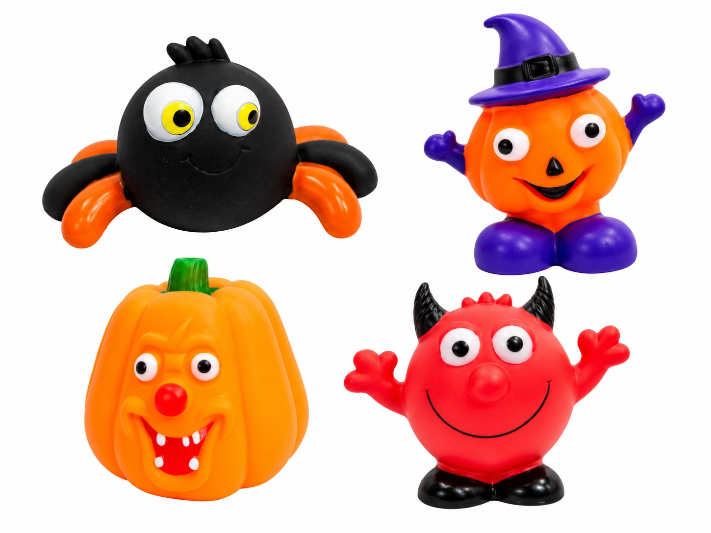 SHARPAW JUGUETE CHILLON HALLOWEEN SURTIDO 1 (4 PZS)