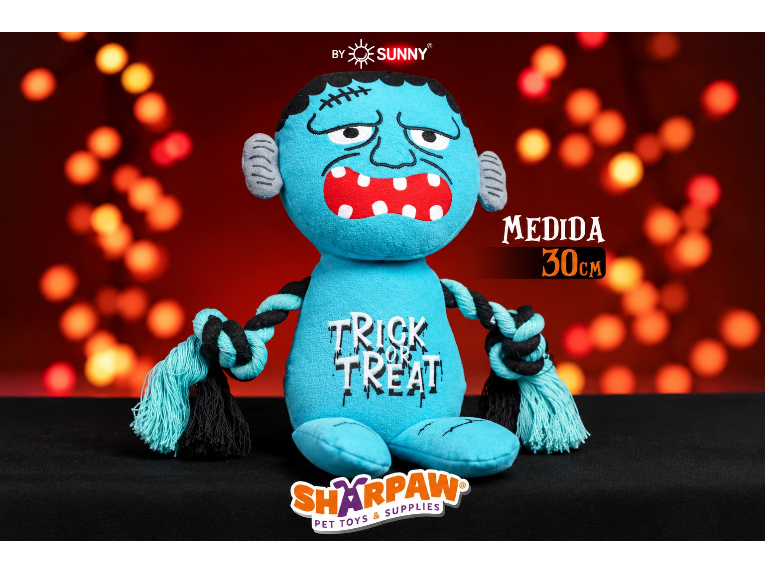 FLUFFY CHUMS PELUCHE FRANKY HALLOWEEN
