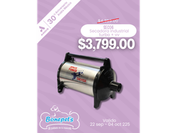 SECADORA INDUSTRIAL TURBO + VV