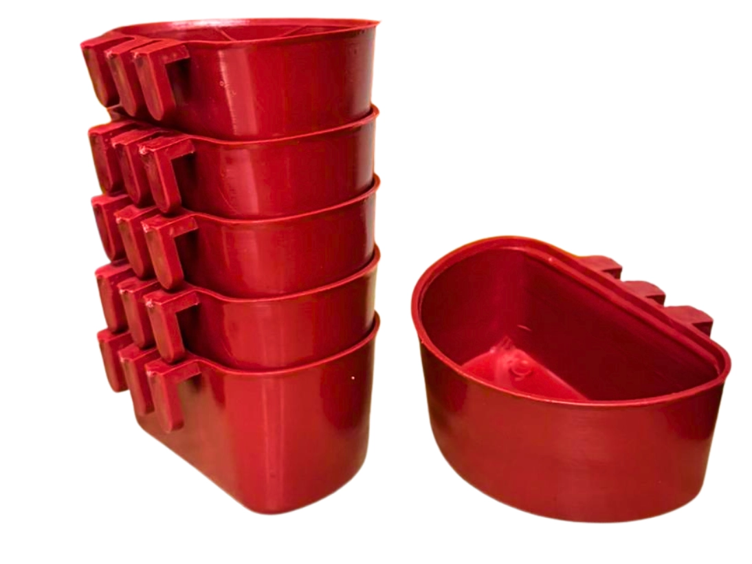 PAQUETE COMEDERO MEDIA LUNA 6 PZS