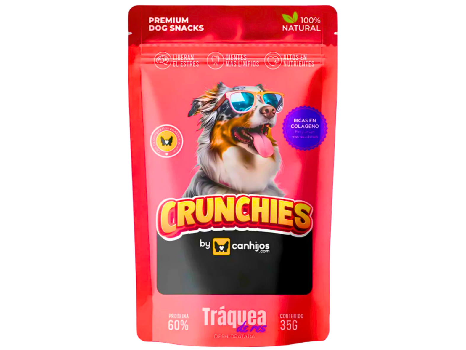 CRUNCHIES TRAQUEA DE RES 35 G