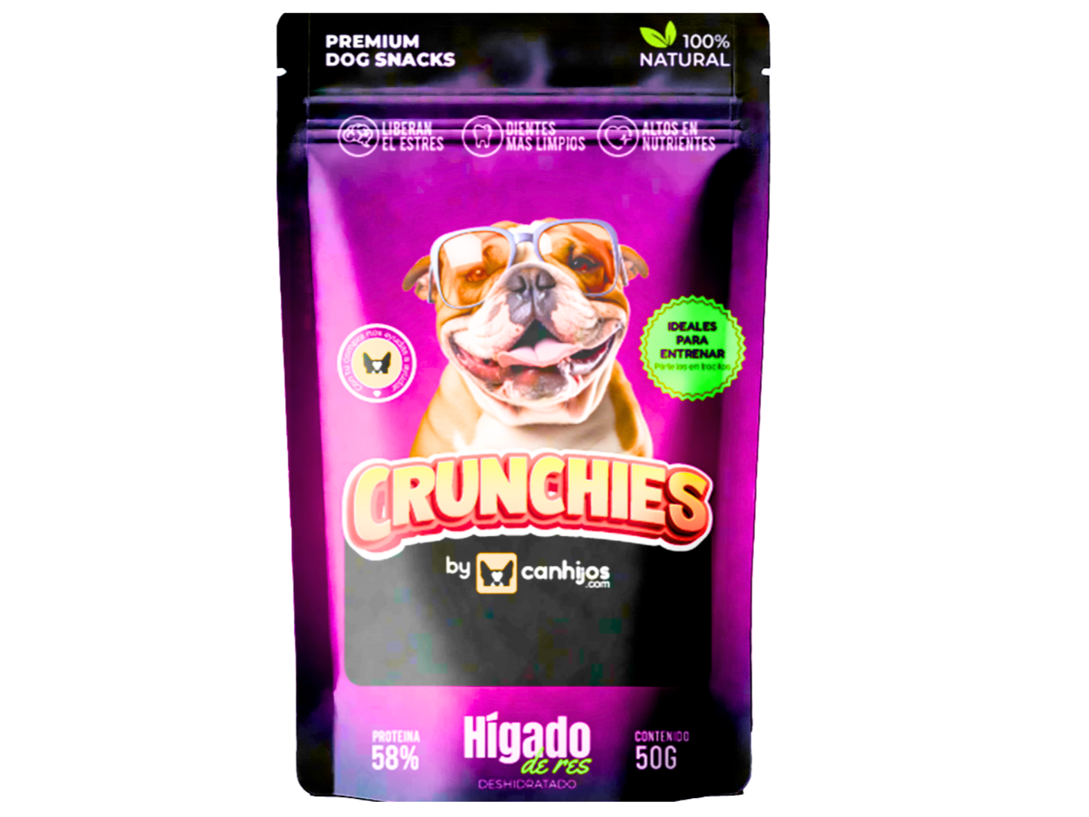 CRUNCHIES HIGADO DE RES 50 G