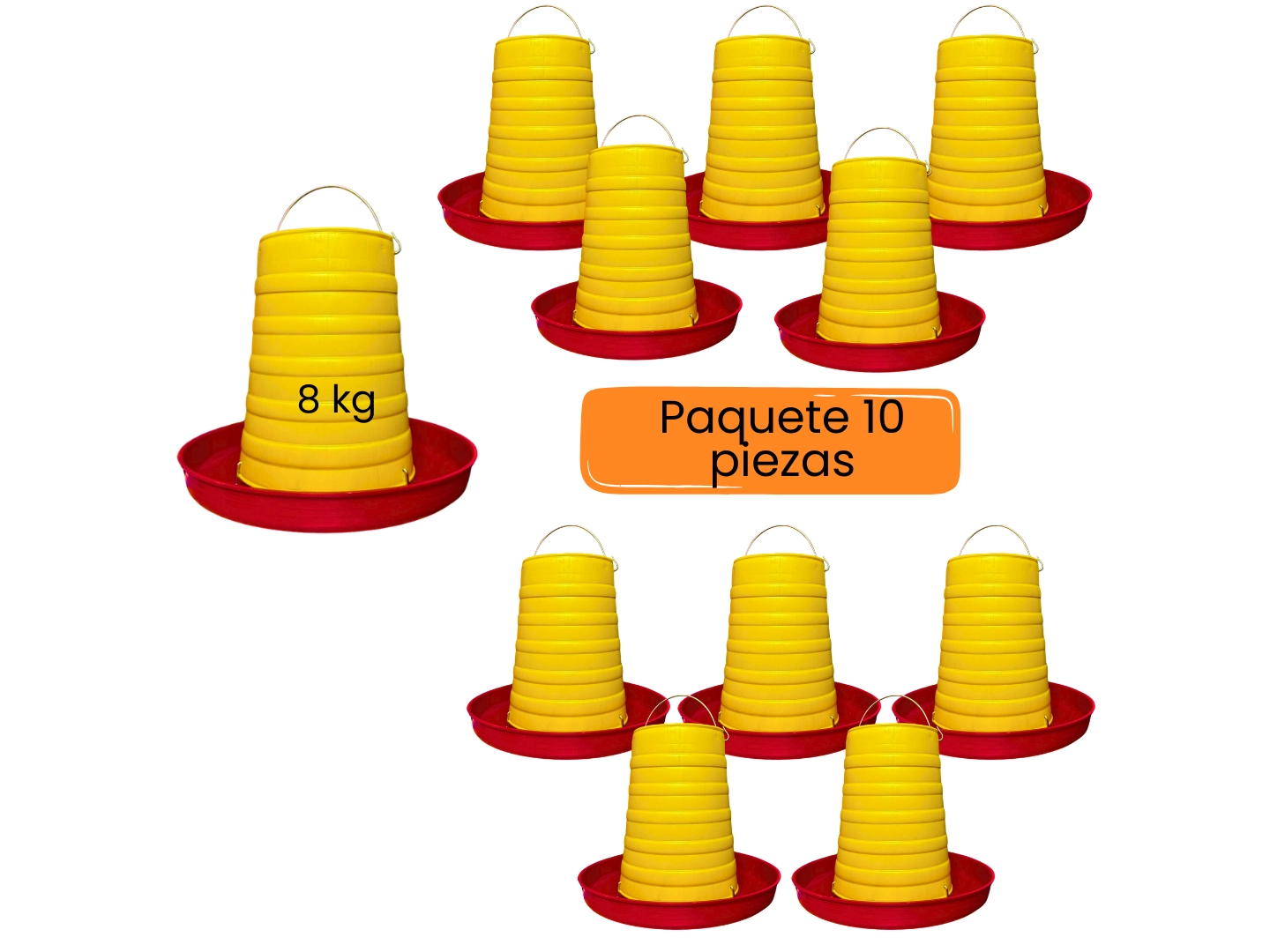 TOLVA DE ALIMENTO 8 KG