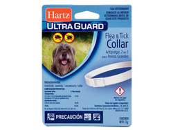 COLLAR ANTIPULGAS 2 EN 1 PERROS GRANDES / 5 MESES HARTZ