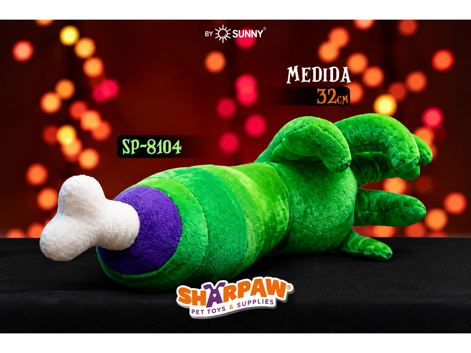 FLUFFY CHUMS PELUCHE MANO HUESO HALLOWEEN 32CM/12.6"