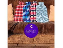 BOLSA DE AGUA CALIENTE CON FUNDA POLAR