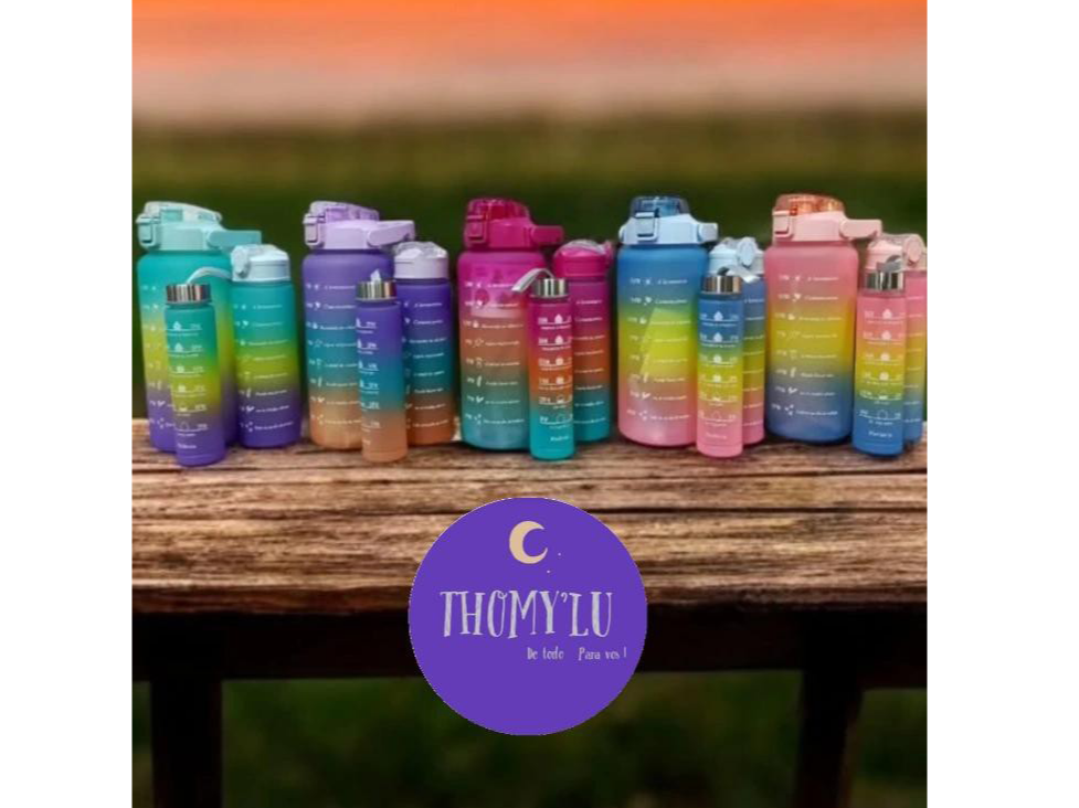 BOTELLA MOTIVACIONAL x 3