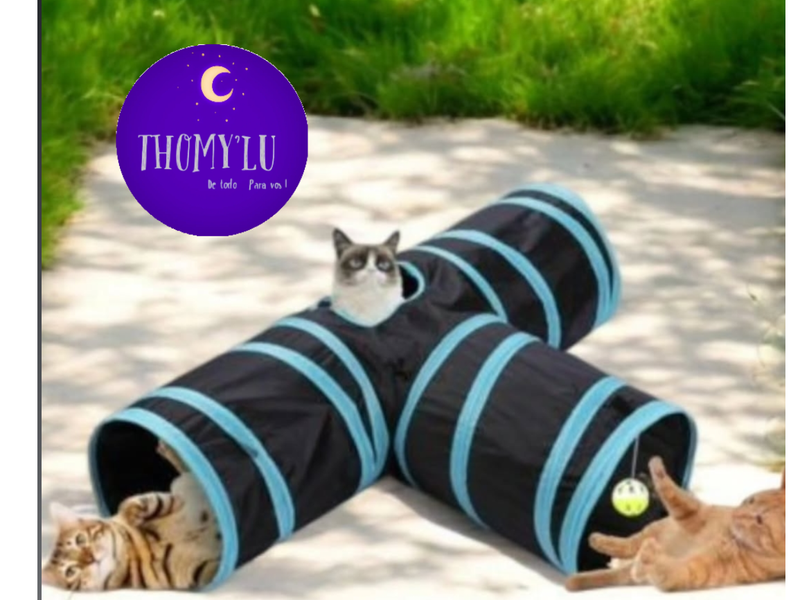 TUNEL TRIPLE PARA GATOS