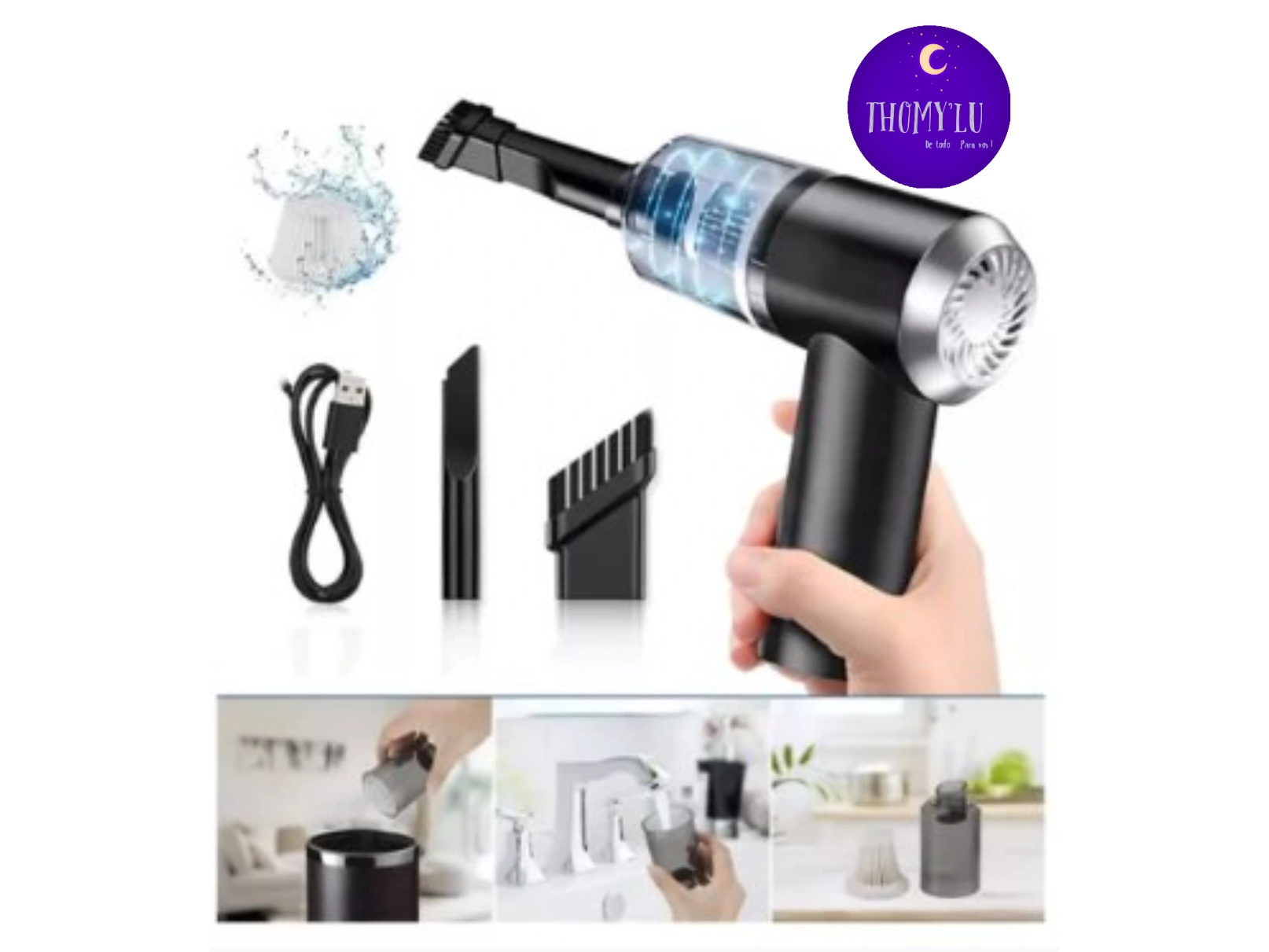 ASPIRADORA PORTÁTIL 3 EN 1