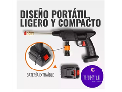 HIDROLAVADORA PISTOLA PORTÁTIL INALÁMBRICA A BATERÍA