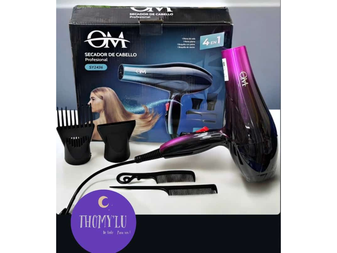 SECADOR DE PELO 4 EN 1