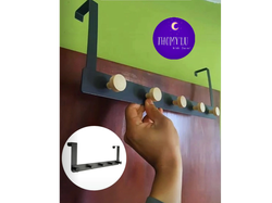 PERCHERO PUERTA 5 BOTONES