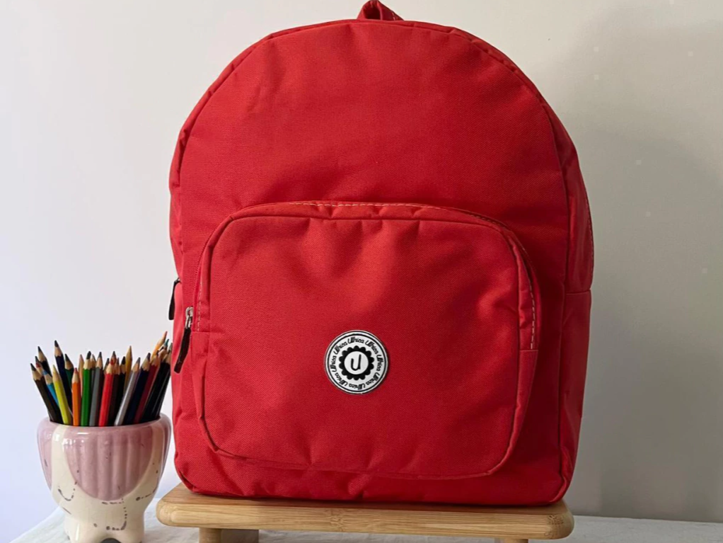 Mochila Ramona Grande Rojo