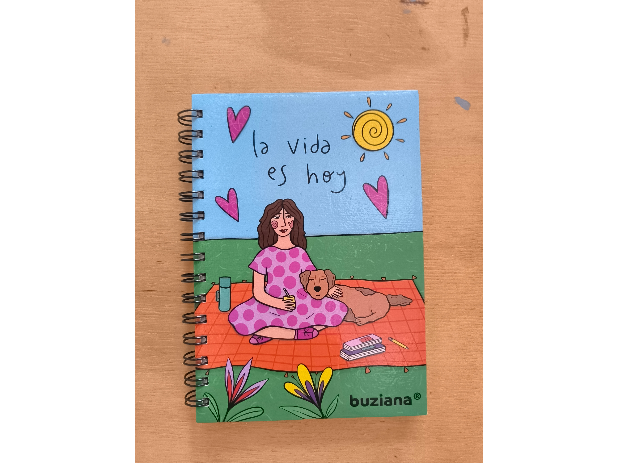 cuaderno la vida es hoy