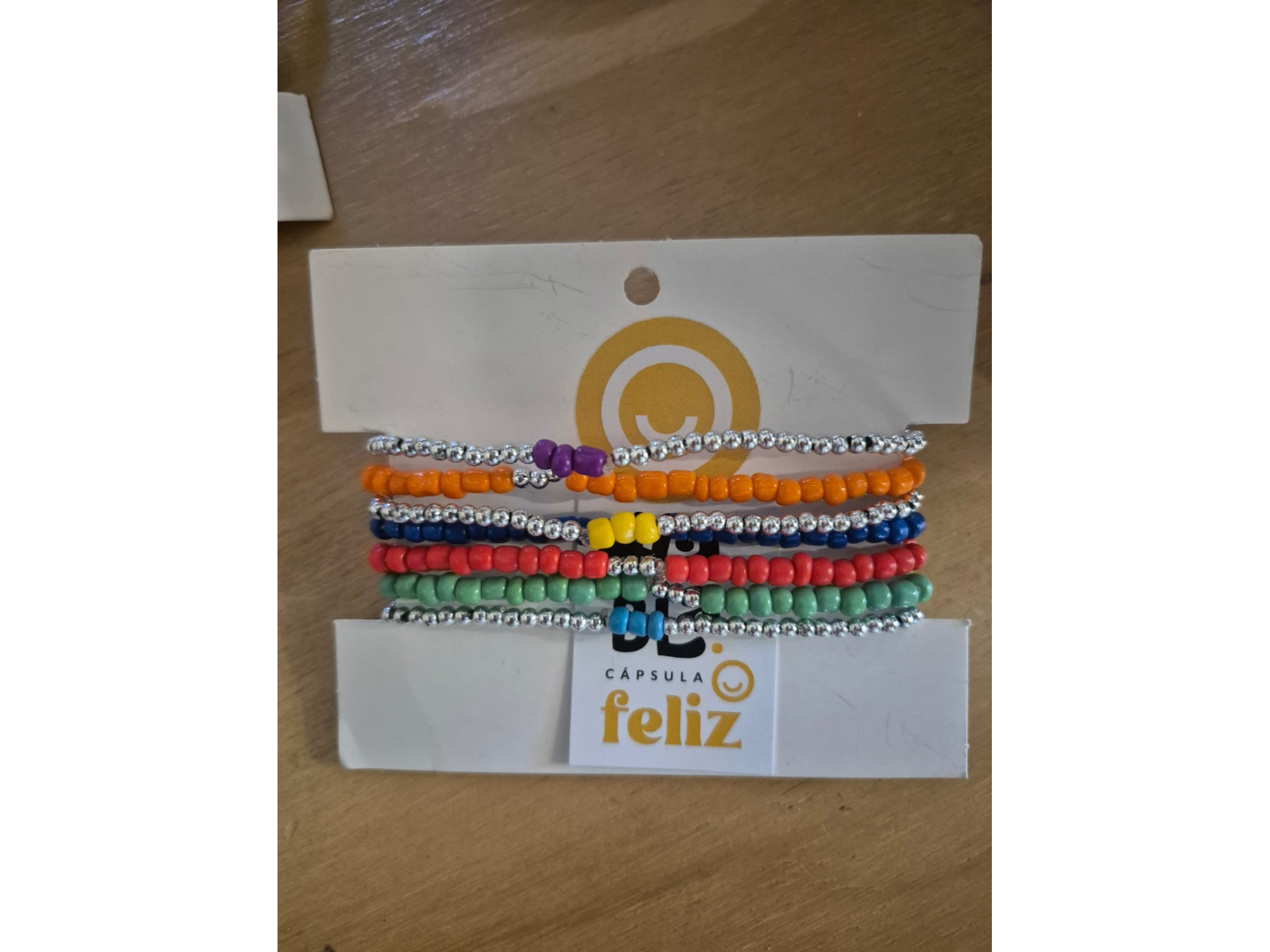 Pulseras colores