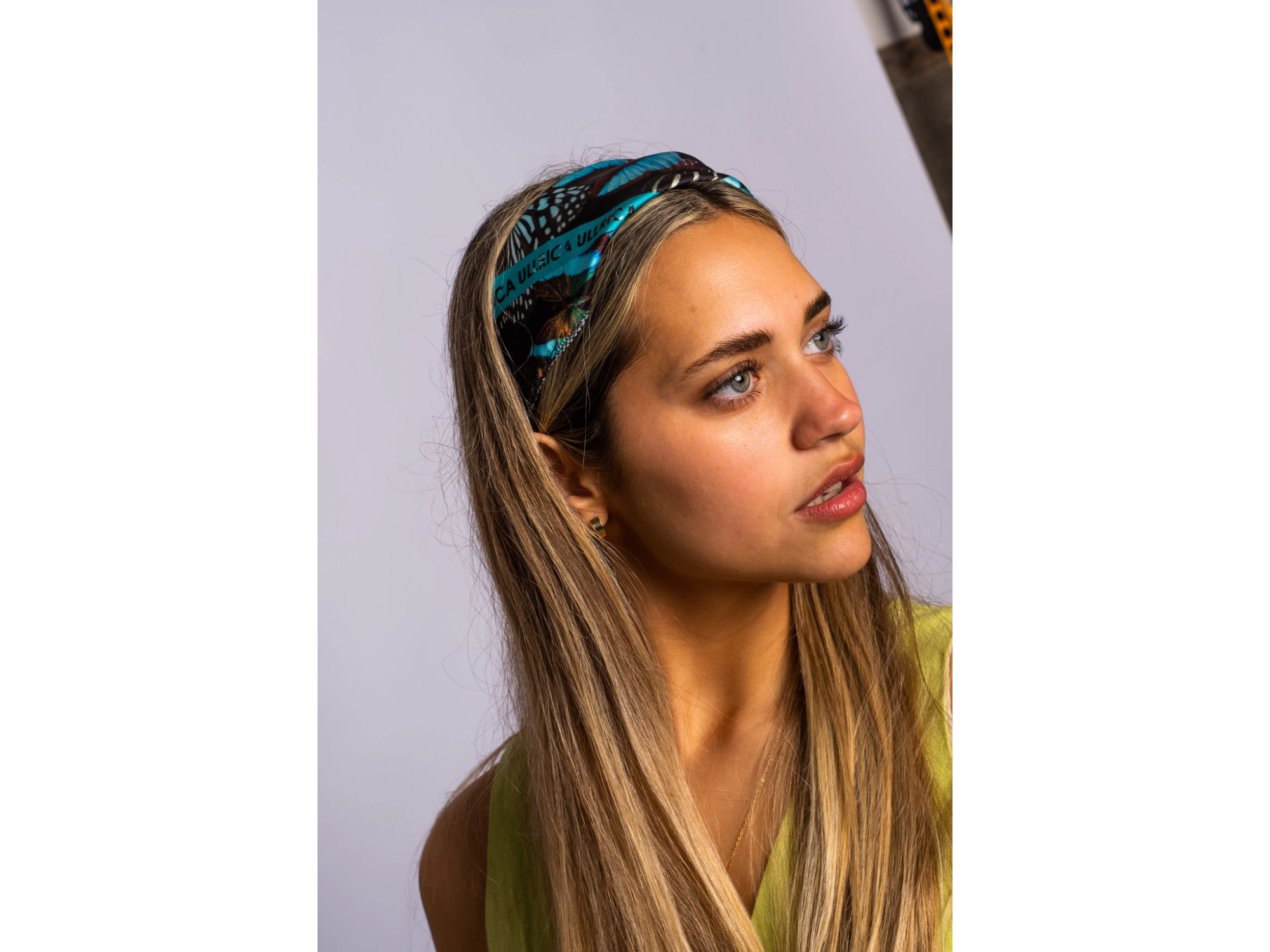 Pañuelo de seda mariposa