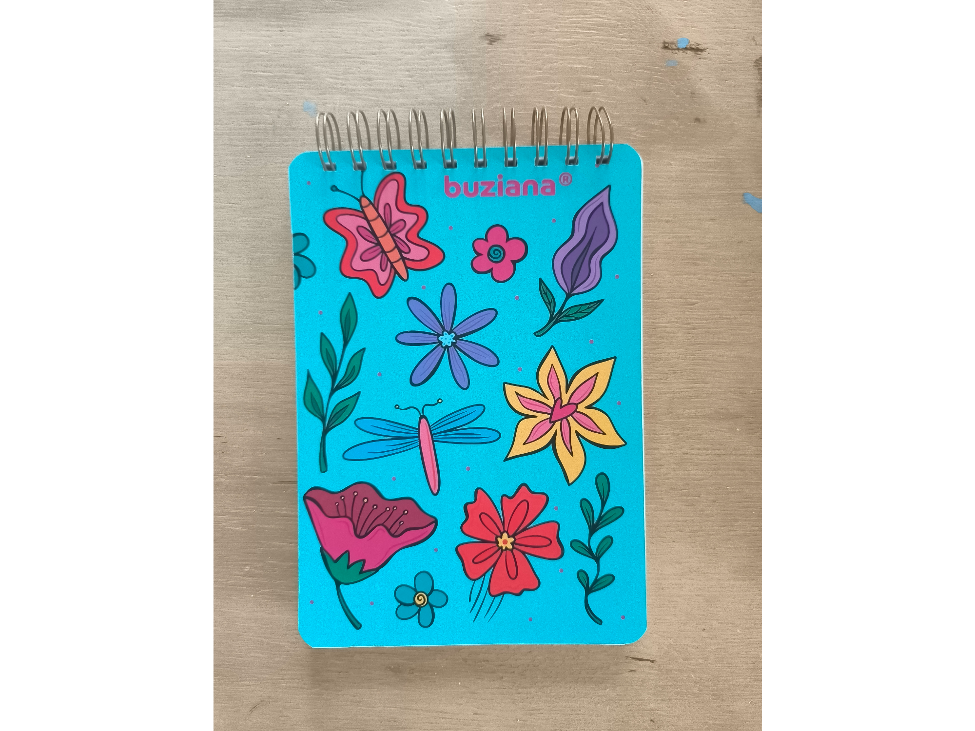 libreta flowers
