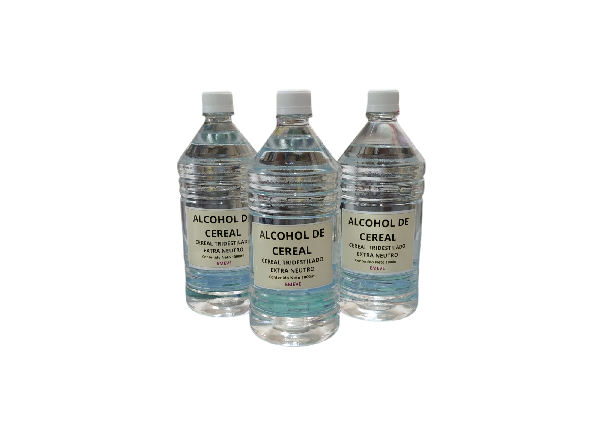 Alcohol del Cereal Trisdestilado x1 Litro