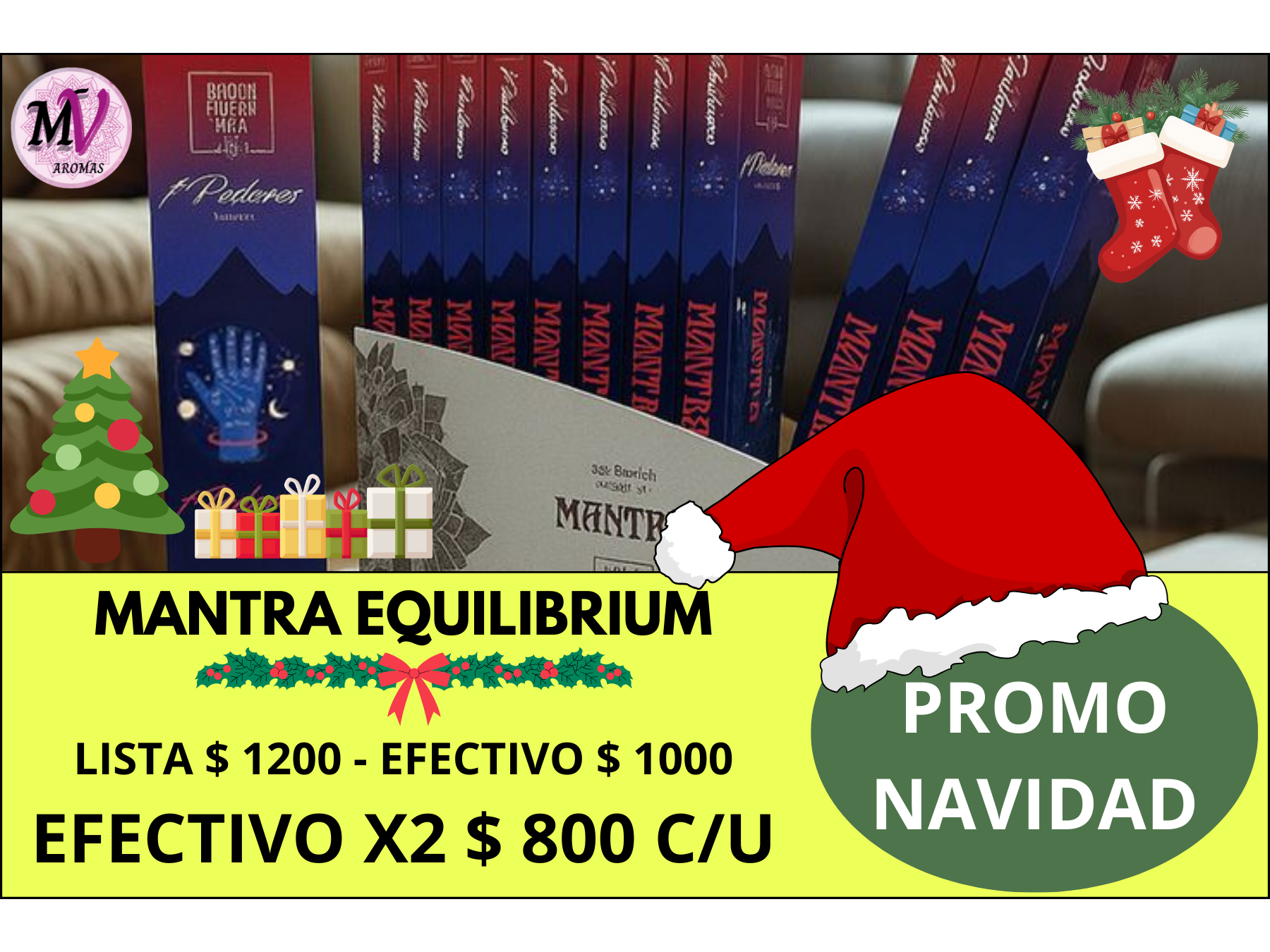 PROMO X2 SAHUMERIO MANTRA EQUILIBRIUM