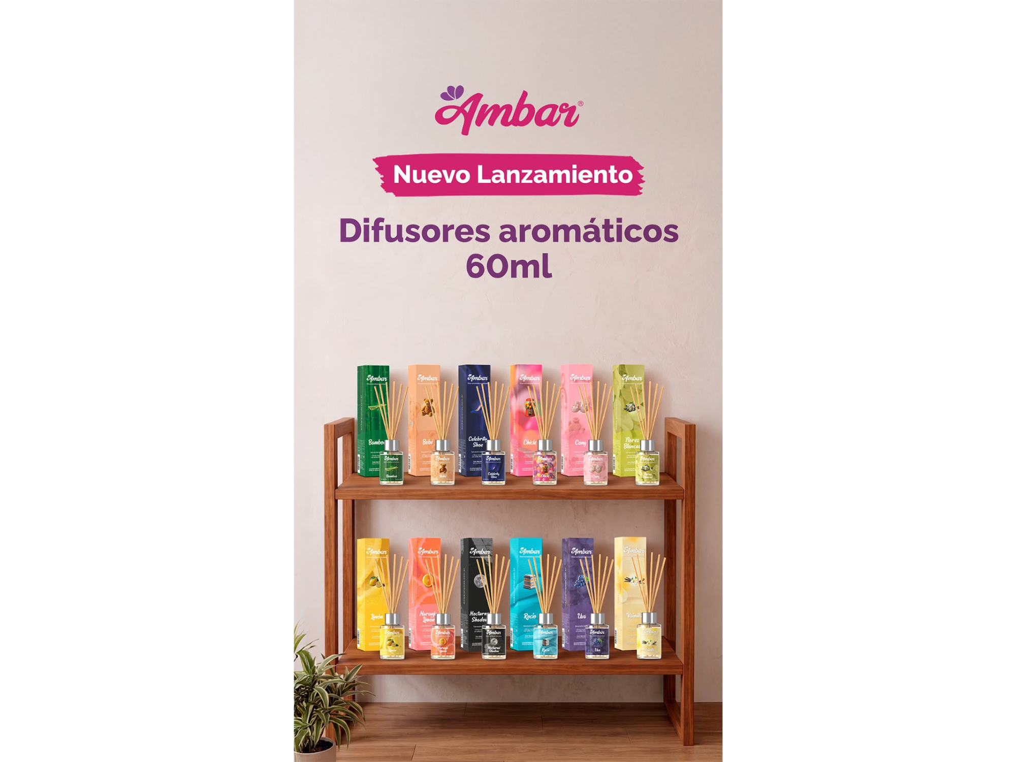 DIFUSOR DE VARILLAS 60ML