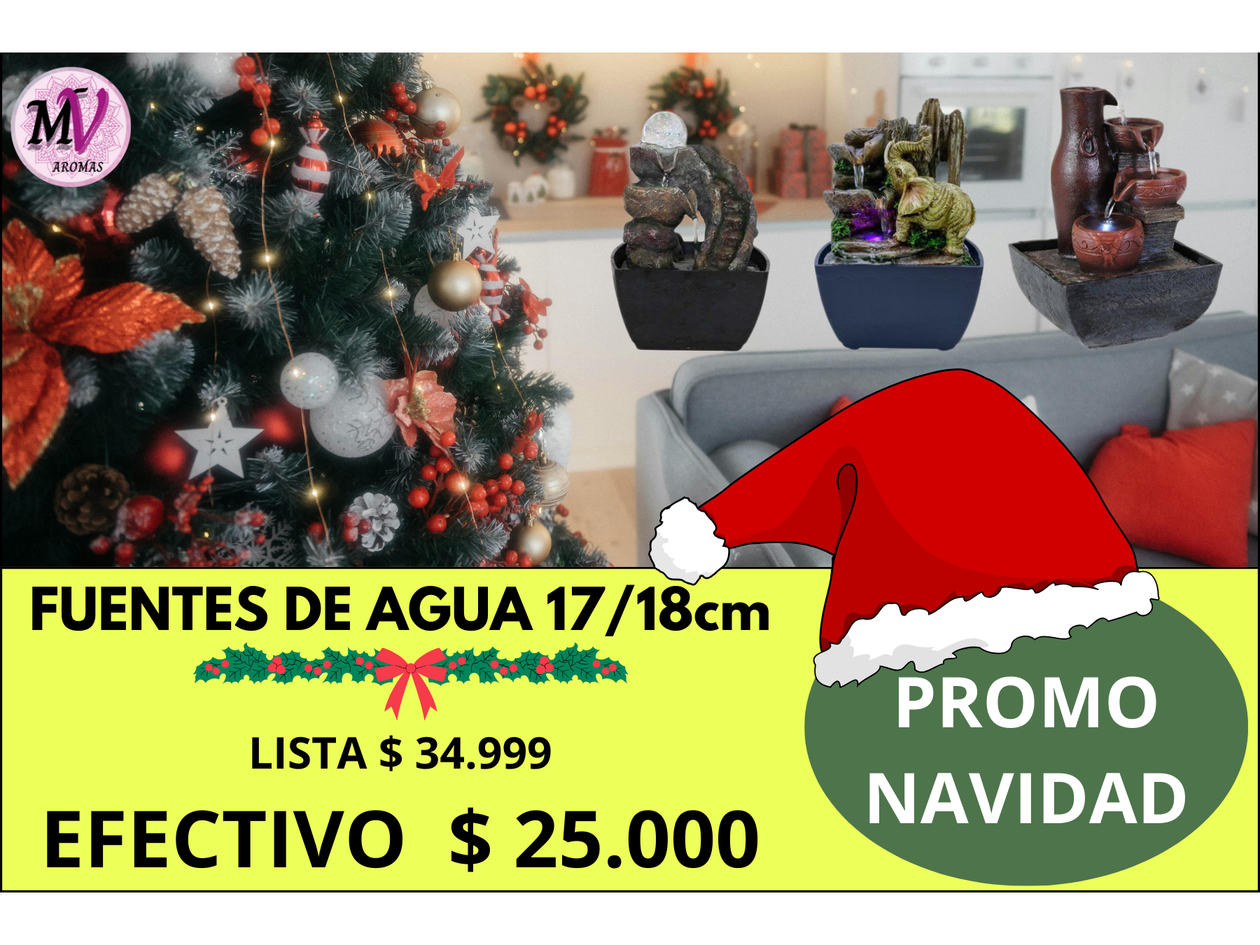 PROMO FUENTE DE AGUA 17/18CM