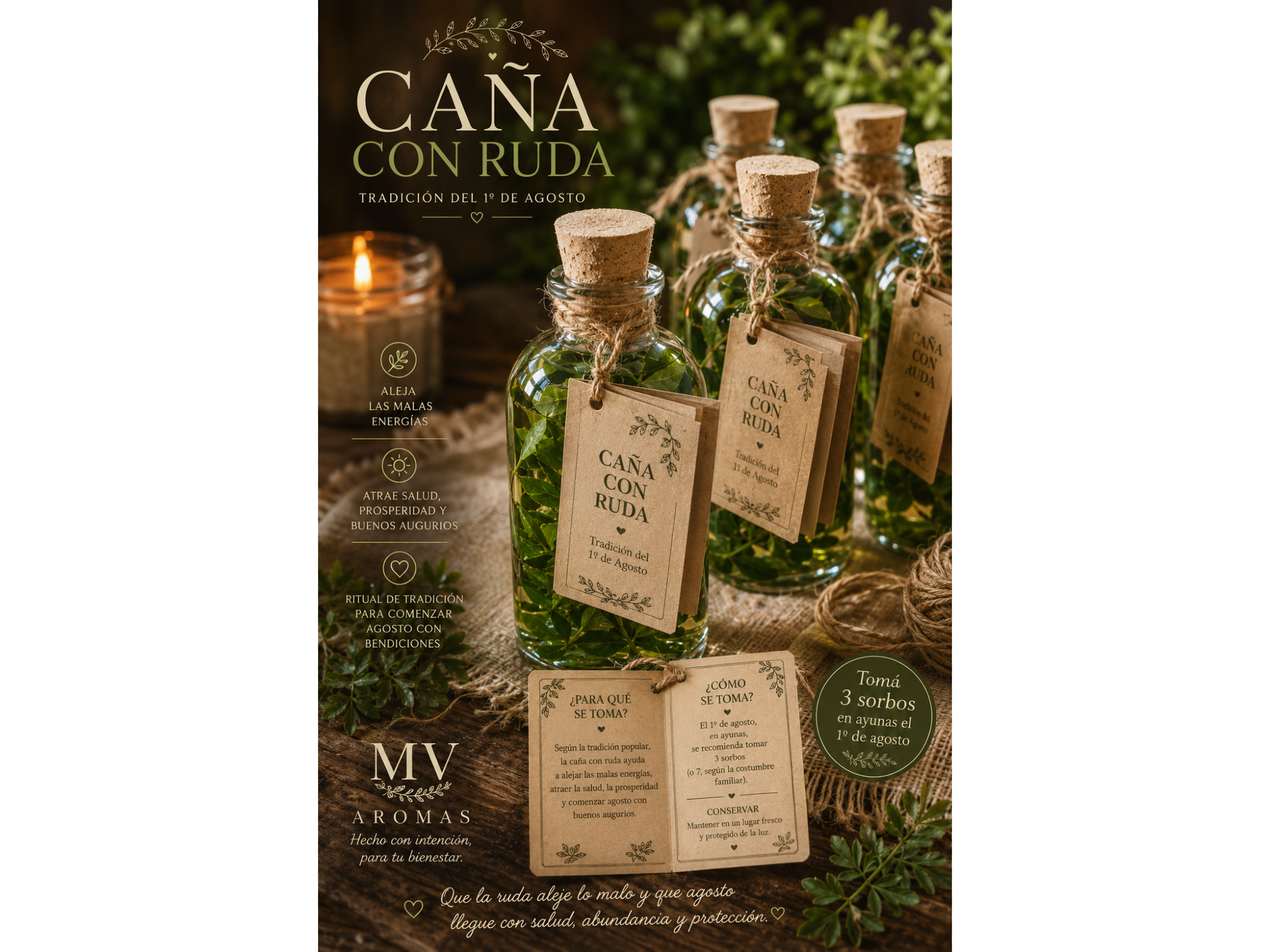 Caña con Ruda