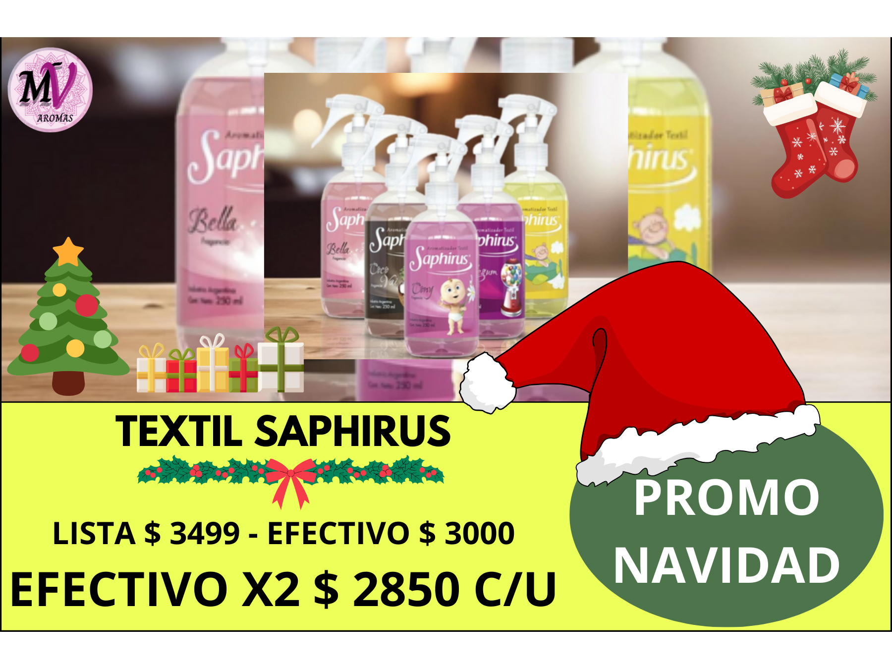 PROMO X2 TEXTIL SAPHIRUS