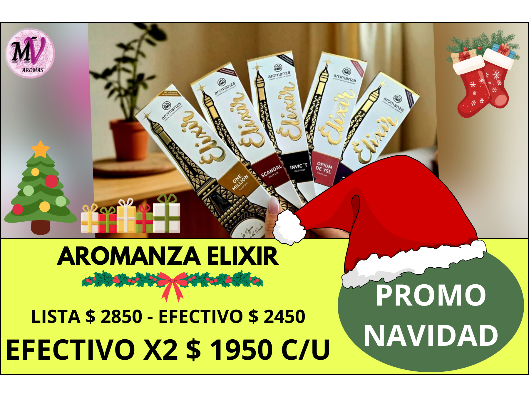 PROMO X2 ELIXIR SAHUMERIO