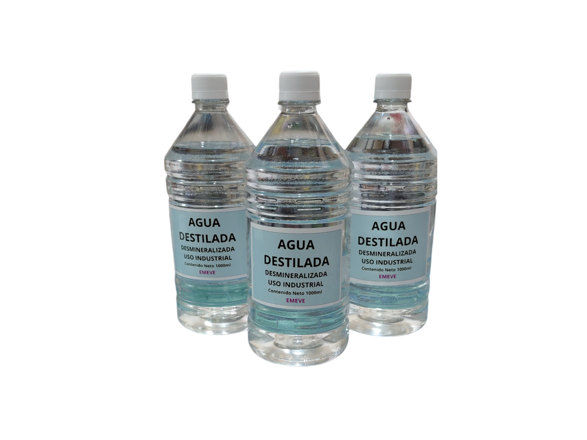 Agua Destilada Desmineralizada 1 Litro