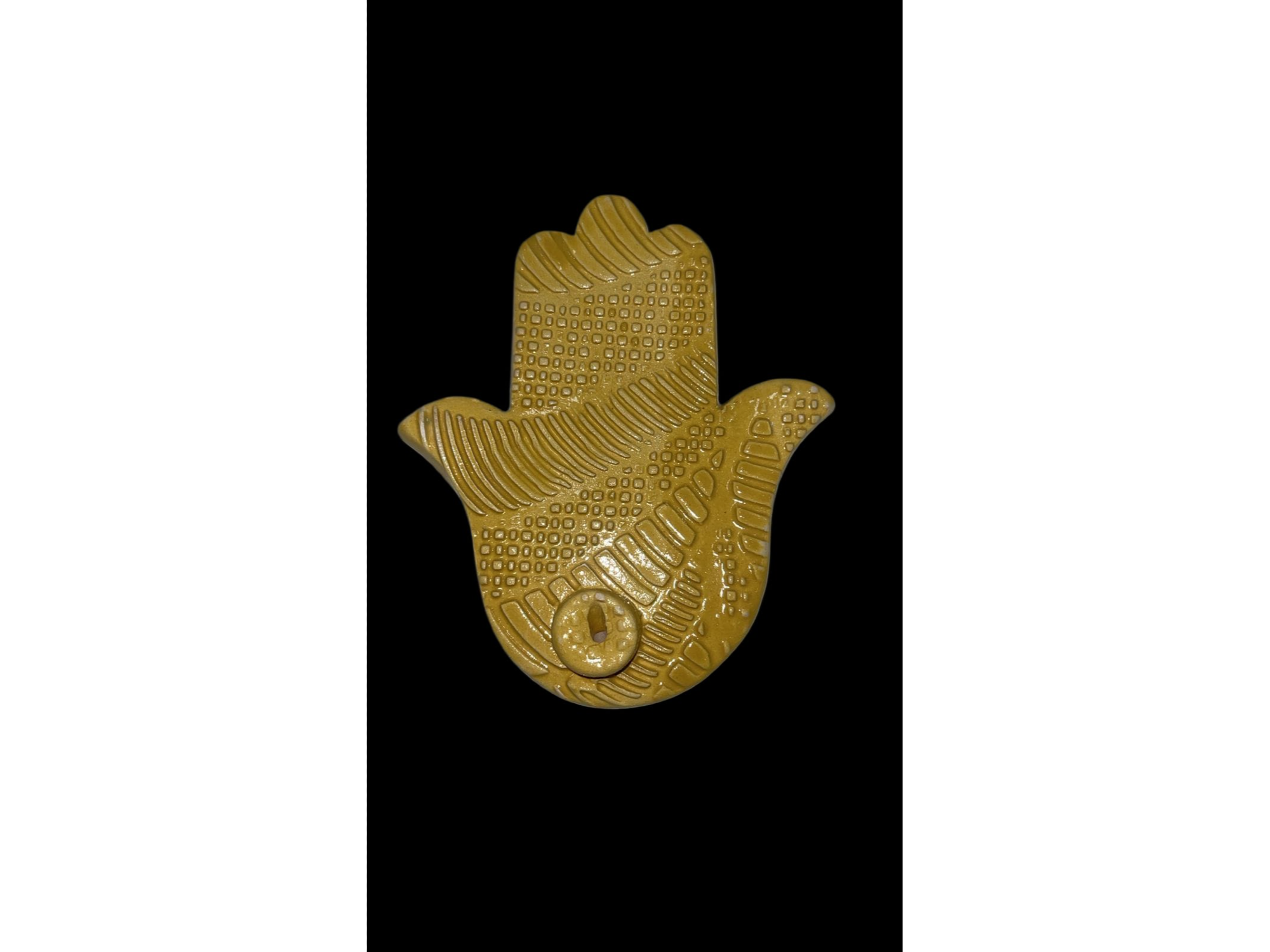 Porta sahumerio ceramica mano cod:9375