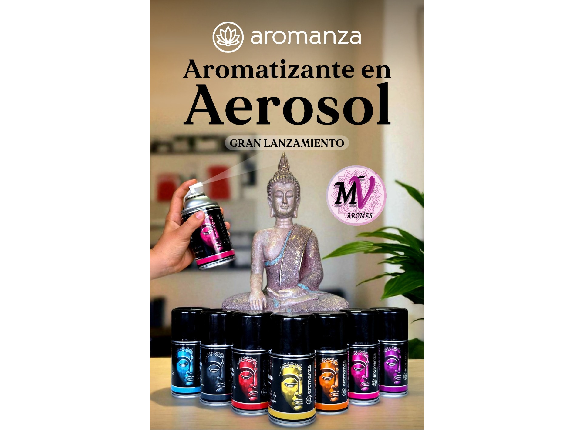 Aromatizante en Aerosol