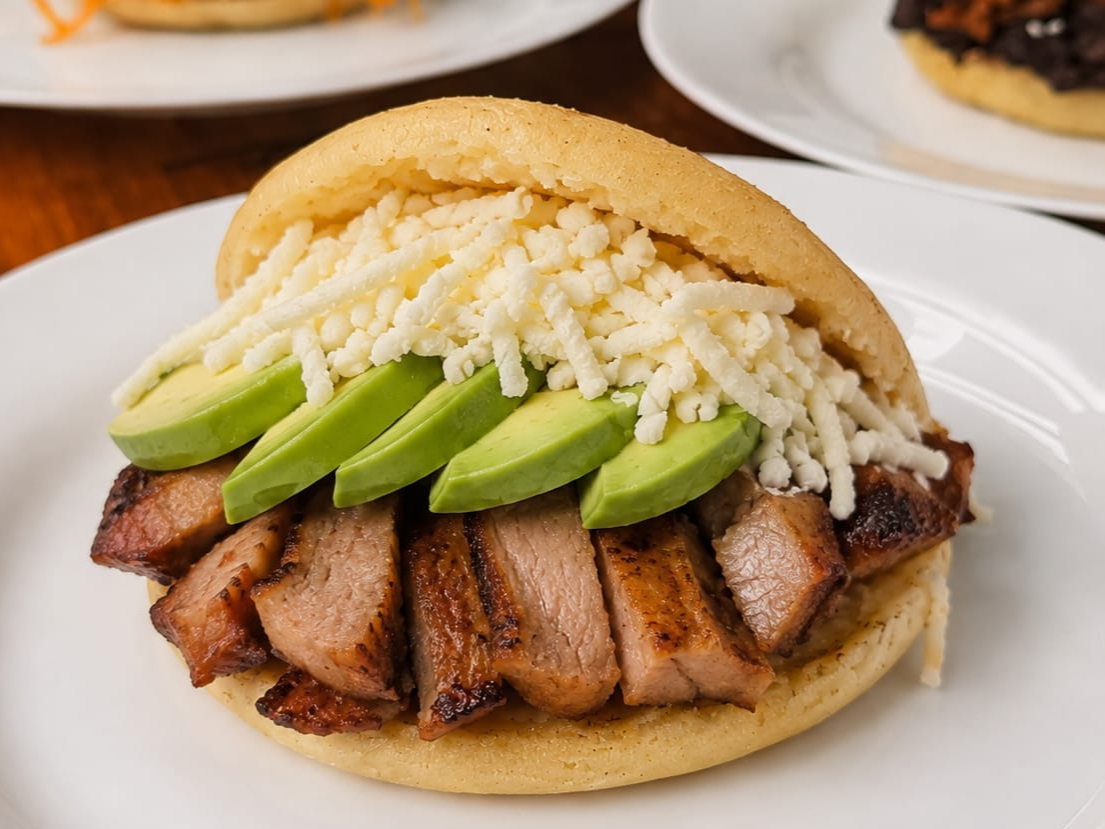 Arepa de Bondiola Especial