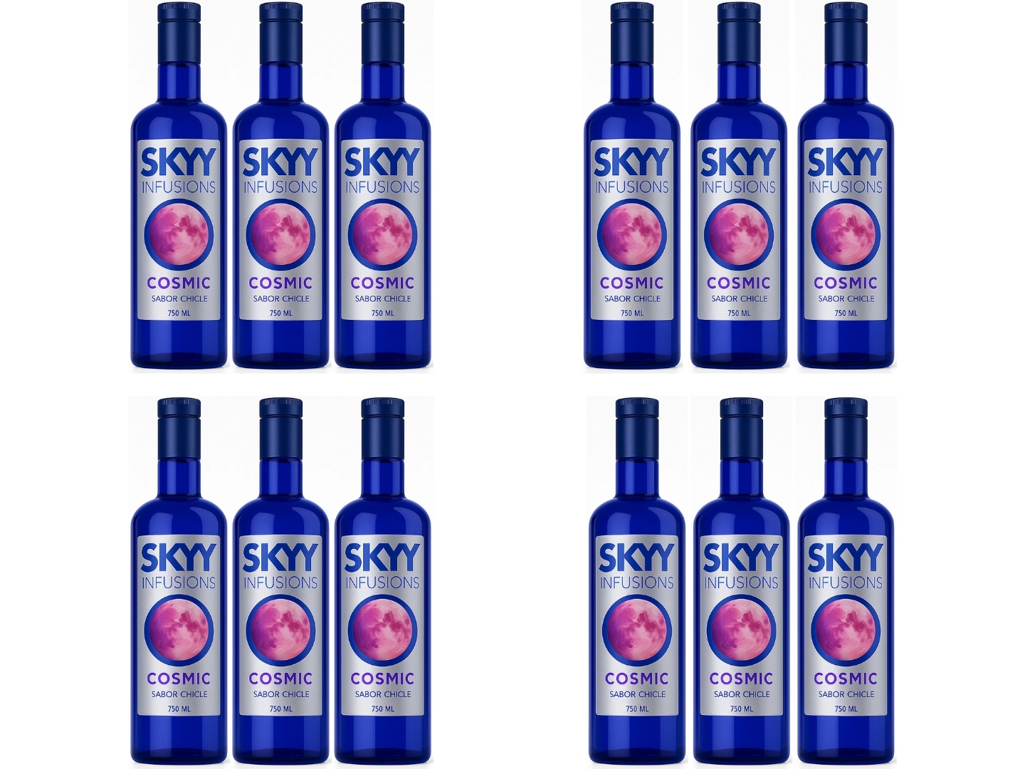 12 Skyy Cosmic 700 ML CAJA CERRADA