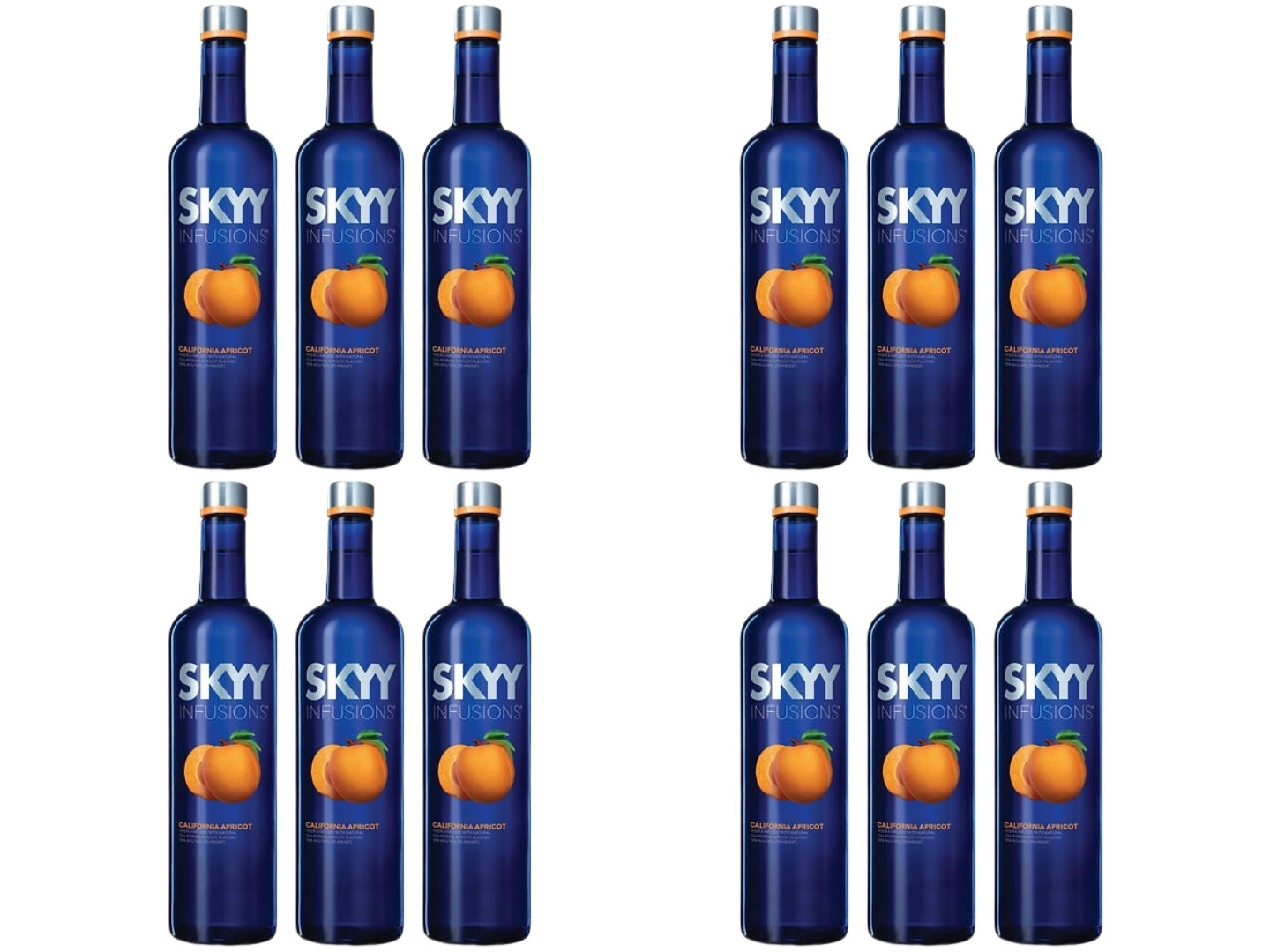 12 Skyy Damasco 700 ML CAJA CERRADA