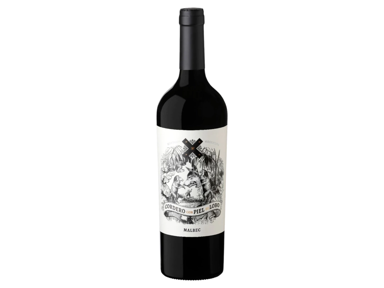 01 Cordero con piel de lobo Malbec 700 ML