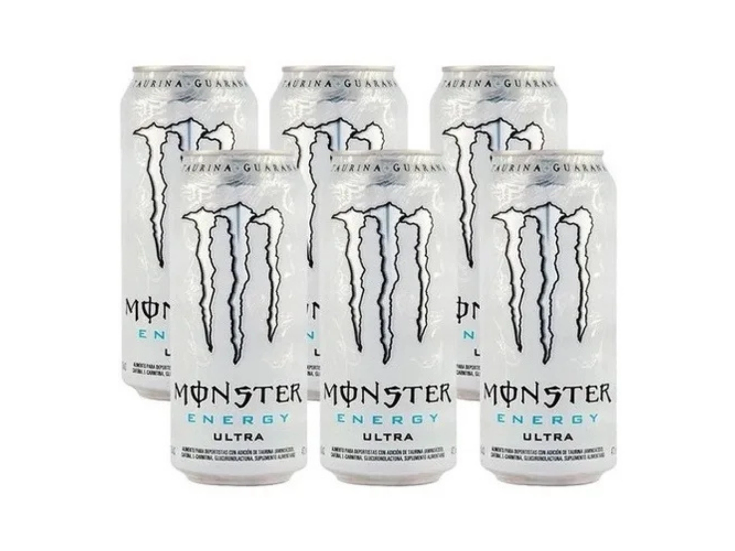 6 Monster blanco 473ml