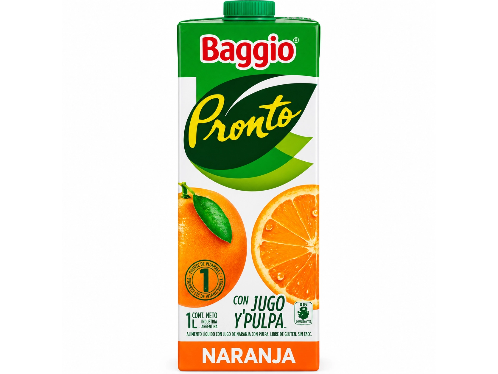BAGGIO NARANJA 1LT