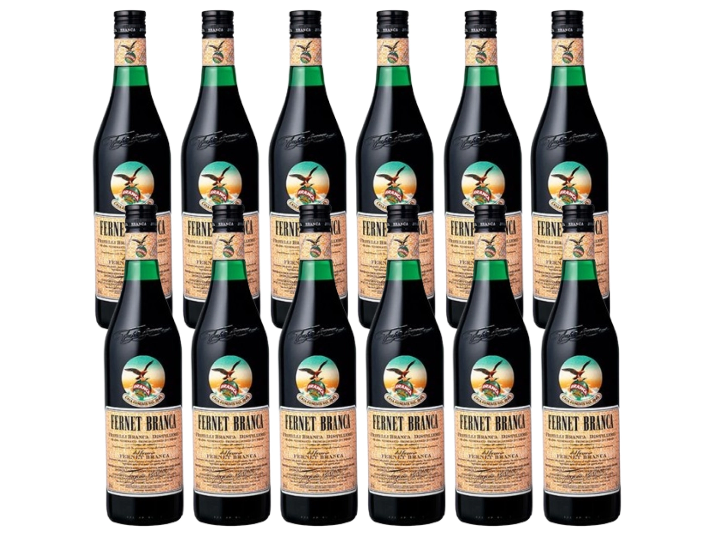 12 Fernet Branca 750ml