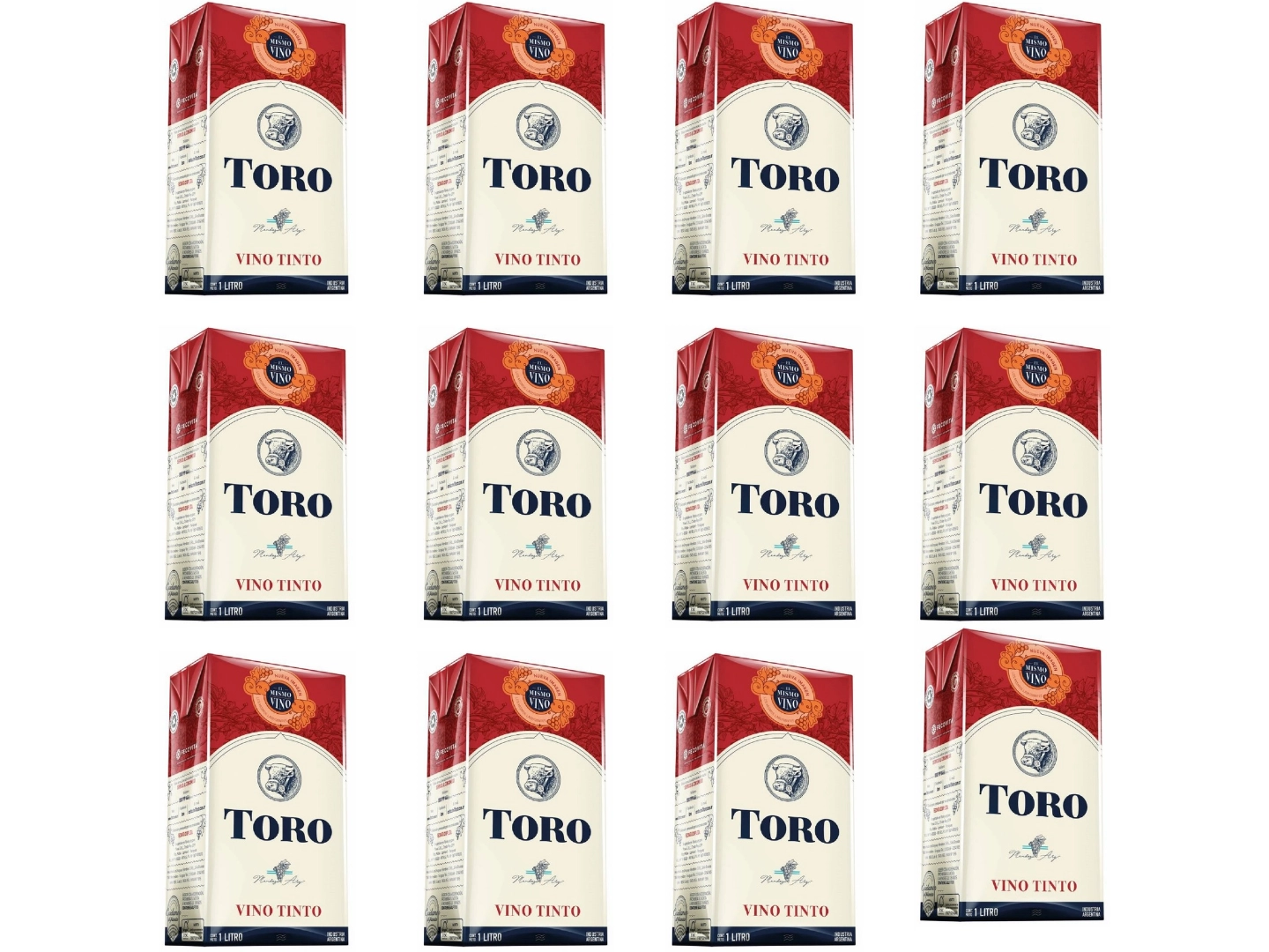 12 Toro tinto 1000ml