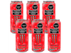 6 Monster rojo 473ml