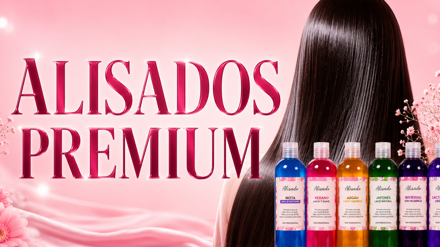 Alisados premium con formol 5 meses de duración