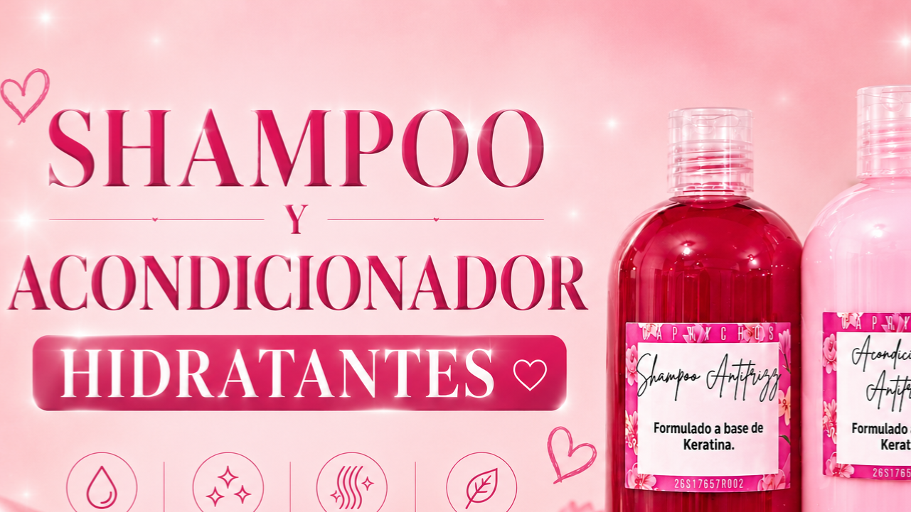 Shampoo y acondicionador hidratante