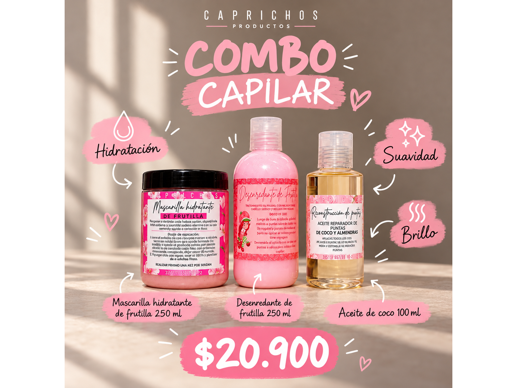 🍓 Combo Cabello Hidratado 🍓