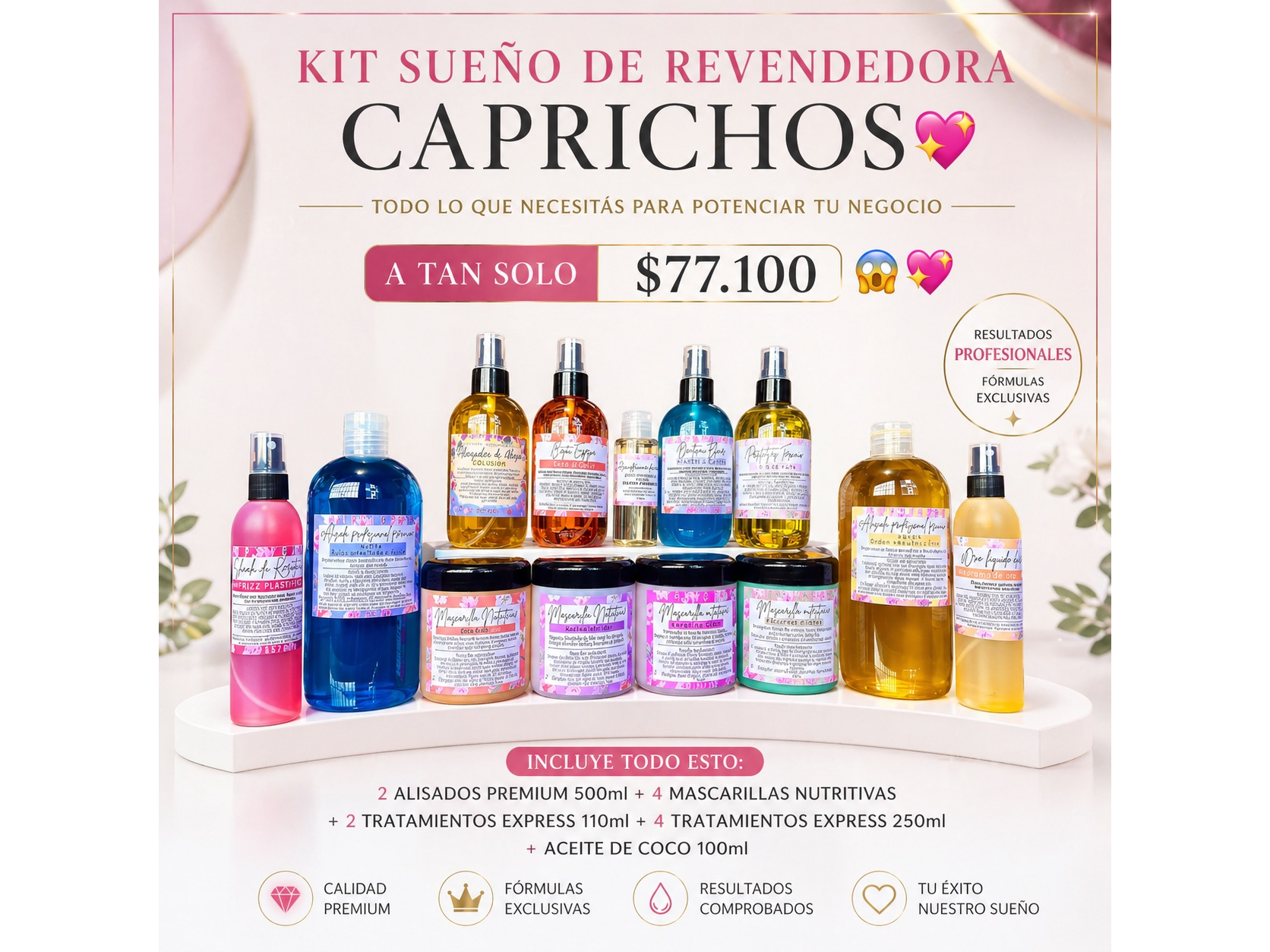 KIT 7 REVENDEDORAS❤️✨