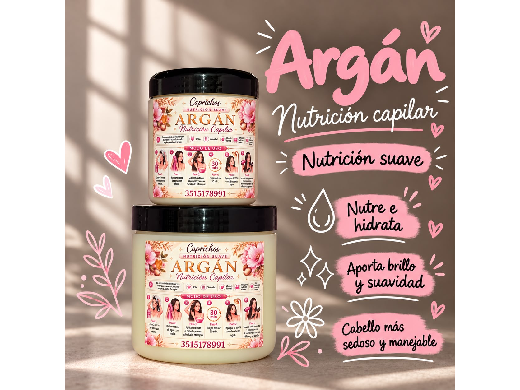 Mascarilla de Argán🩷