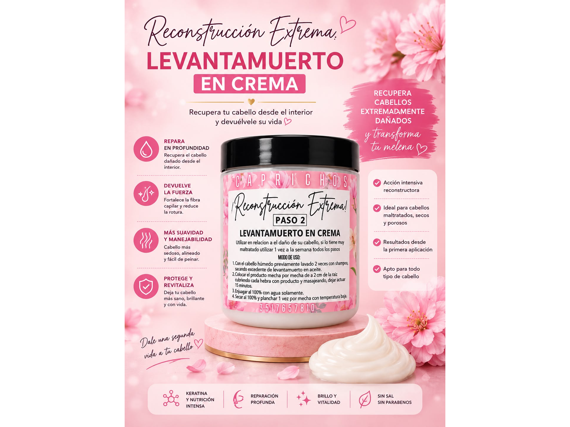 LEVANTAMUERTOS EN CREMA PASO 2