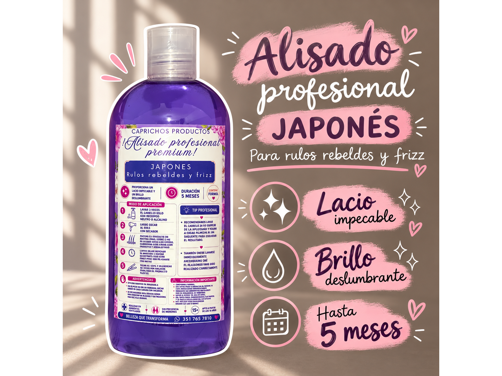 Alisado premium japones