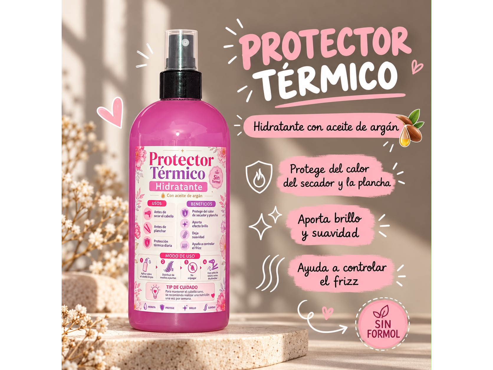 Protector térmico hidratante✨