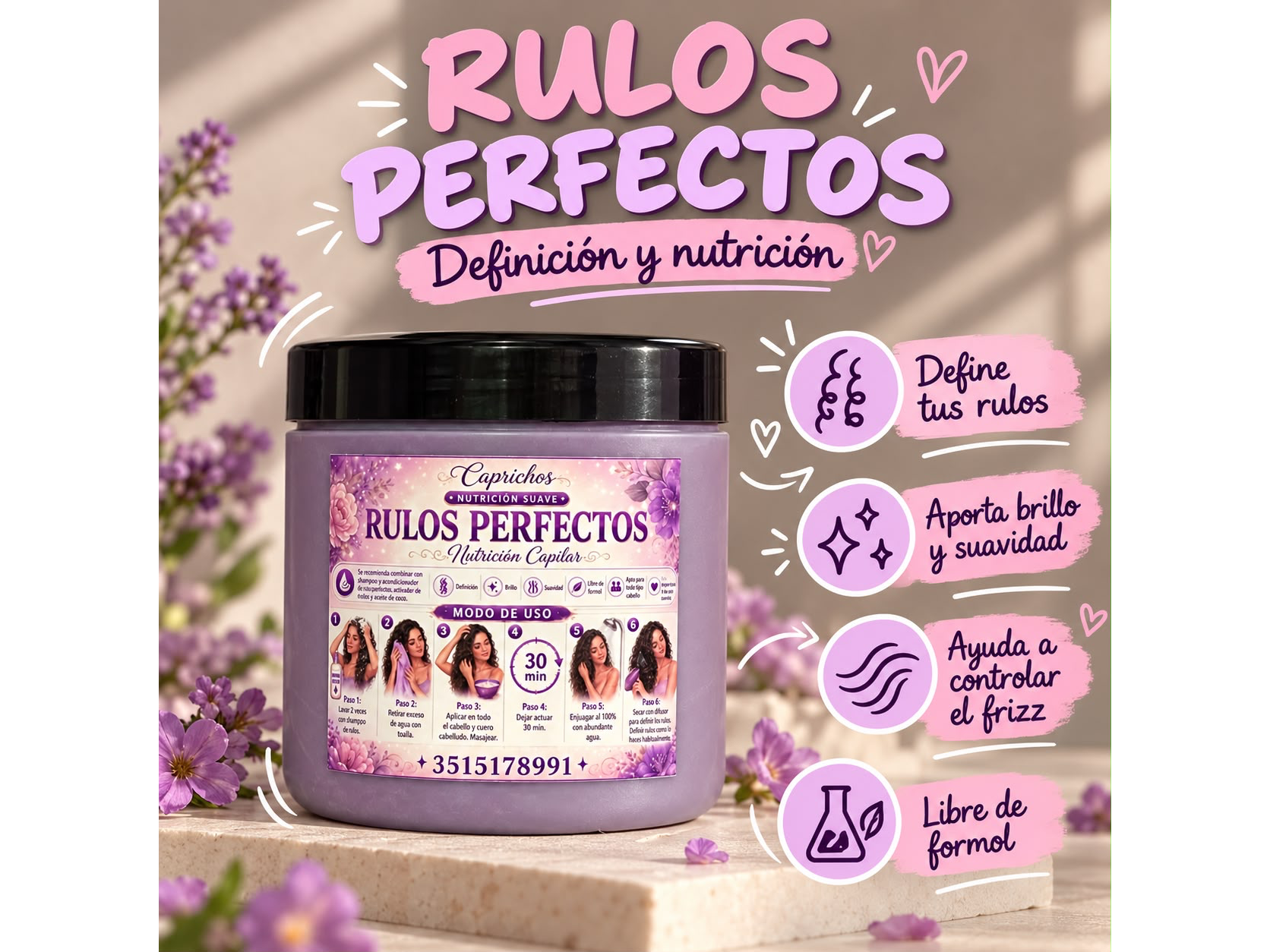 Nutrición rulos perfectos 💜